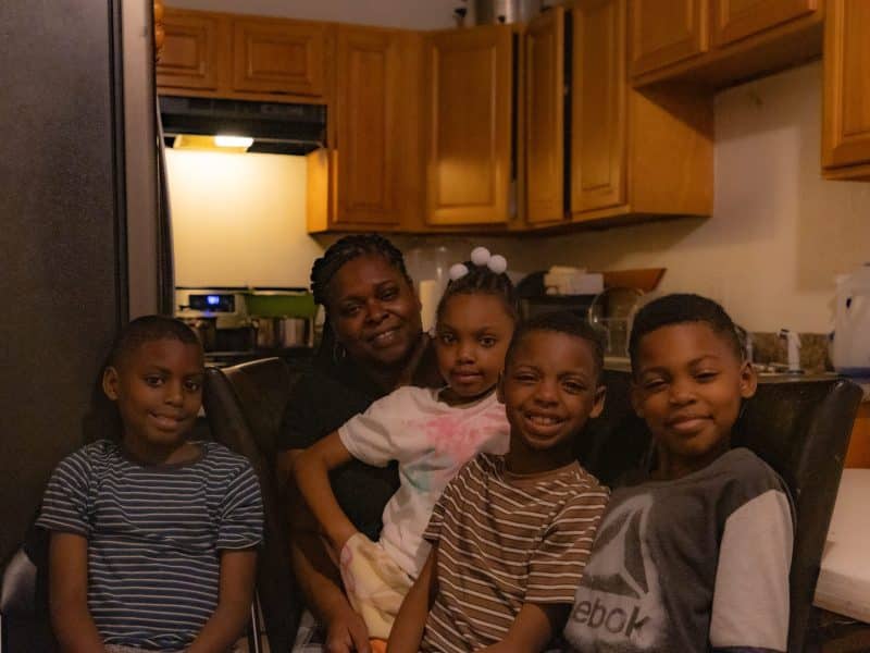 grieving children left behind by gun violence