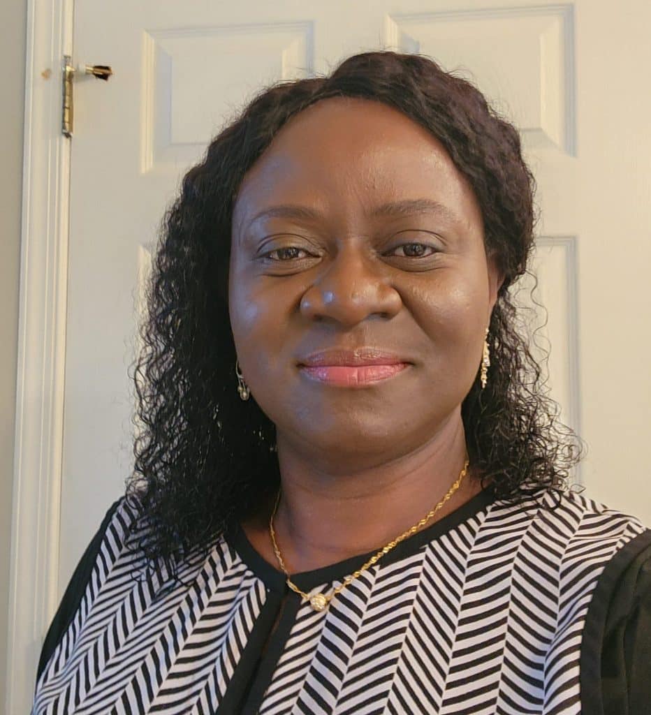 A photo of Dr. Itoro Ibia, who is smiling