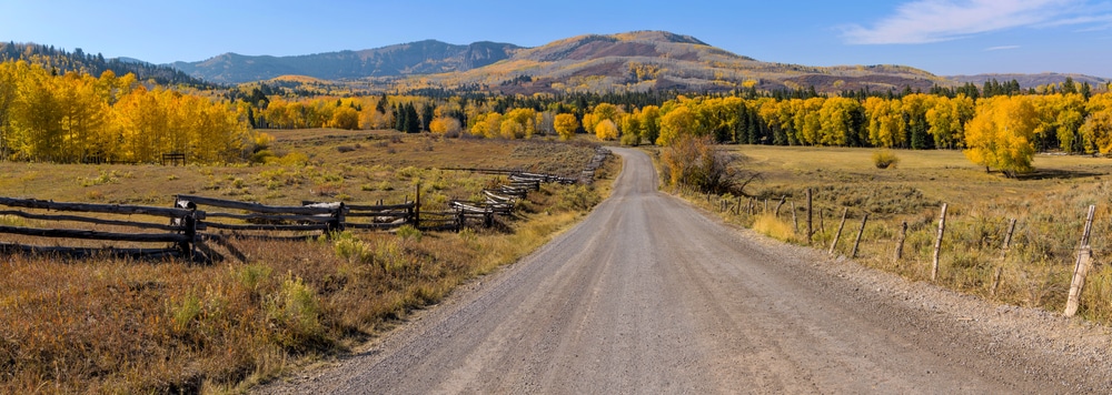 A remote ranch in Ridgeway, Colorado