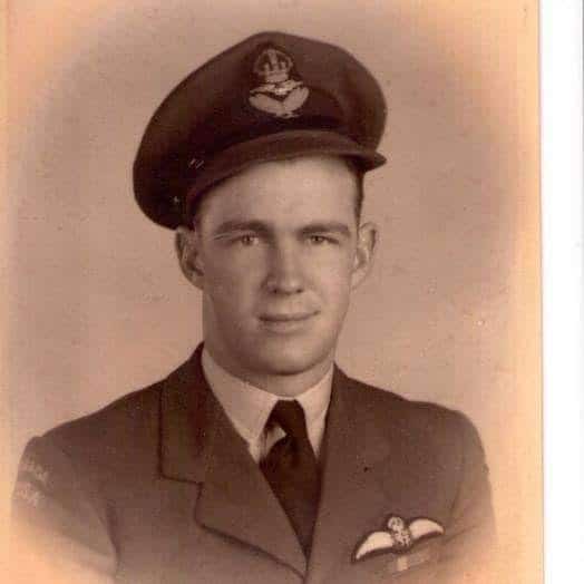 Picture of Robert Wood, Katie Wood's father, in uniform